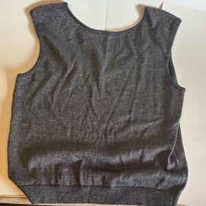 Calvin Klein Shimmering Black Tank Top